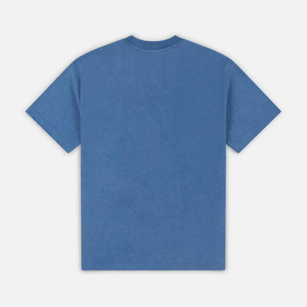 Alma de Ace Athletic Supply Centre Tee - Washed Blue