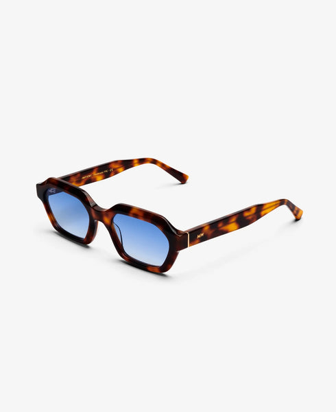 Messy Weekend Anthony Sunglasses - Tortoise/ Blue