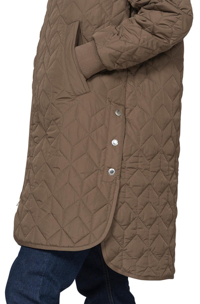 Ilse Jacobsen - Art06 Quilted Jacket - Mud