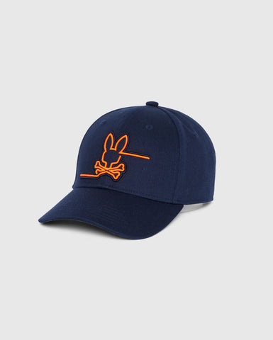 Psycho Bunny Chester Baseball Cap - Navy