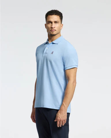 Psycho Bunny Classic Pique Polo - Serenity