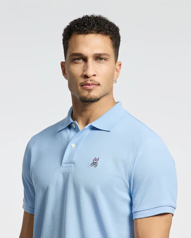 Psycho Bunny Classic Pique Polo - Serenity