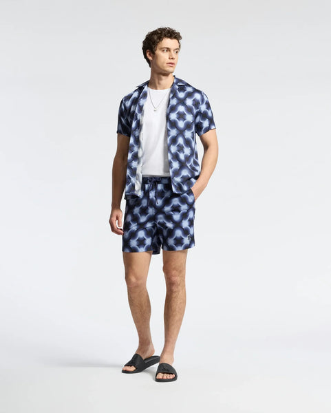 Psycho Bunny Paros Tencel Shirt - Evening Blue
