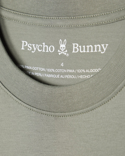 Psycho Bunny Classic Crew Neck Tee - Agave Green
