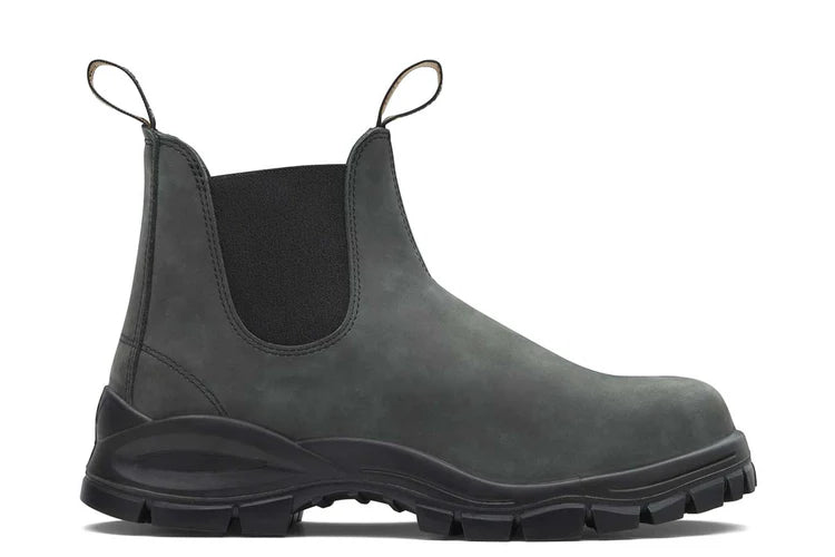 Blundstone Mens Lug Boot- Rustic Black