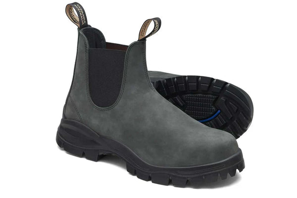 Blundstone Mens Lug Boot- Rustic Black