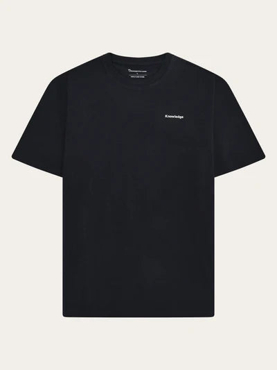 Knowledge Cotton Apparel Back Print Tee - Night Sky