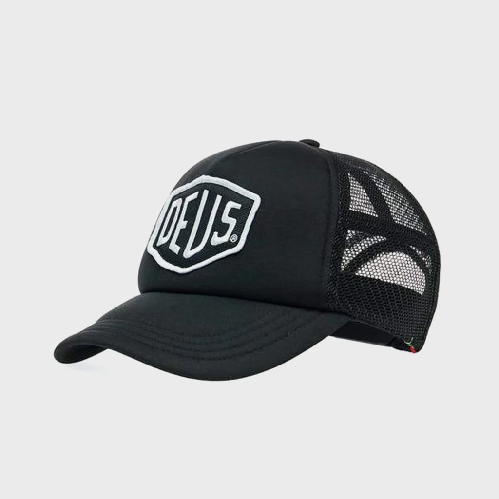 Deus Ex Machina  Baylands Trucker Cap - Black/White