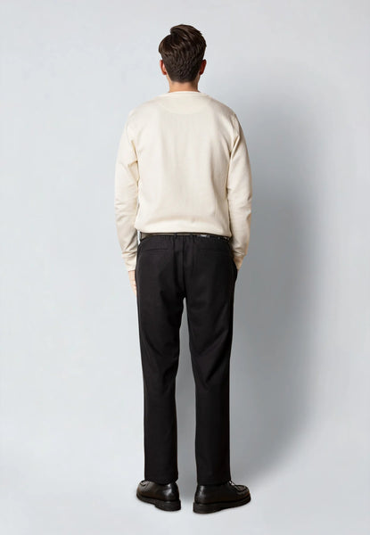 Clean Cut Copenhagen Cal Grandad L/S Shirt - Ecru Melange