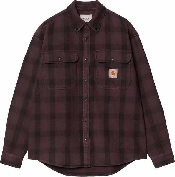 Carhartt WIP Edmands L/S Shirt - Edmands Check/Natural/Palisander