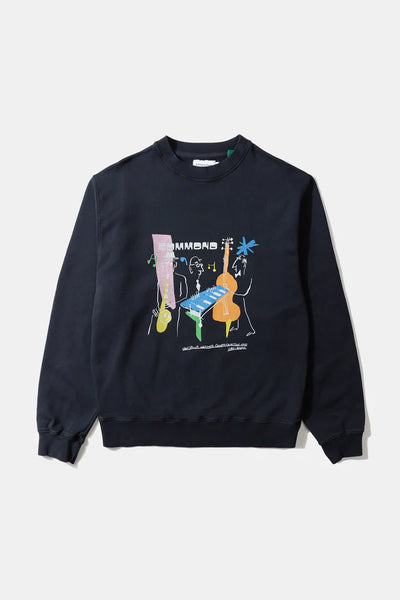 Edmmond Cassette Sweatshirt - Navy