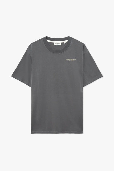 Pompeii Residence Graphic Tee - Charcoal