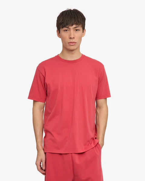 Colorful Standard Mens Organic Classic Tee - Faded Red