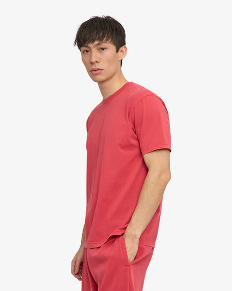 Colorful Standard Mens Organic Classic Tee - Faded Red