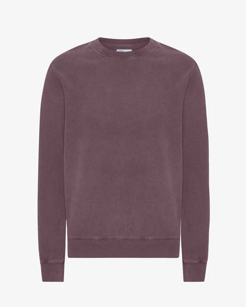 Colorful Standard Organic Cotton Mens Sweatshirt - Faded Grape