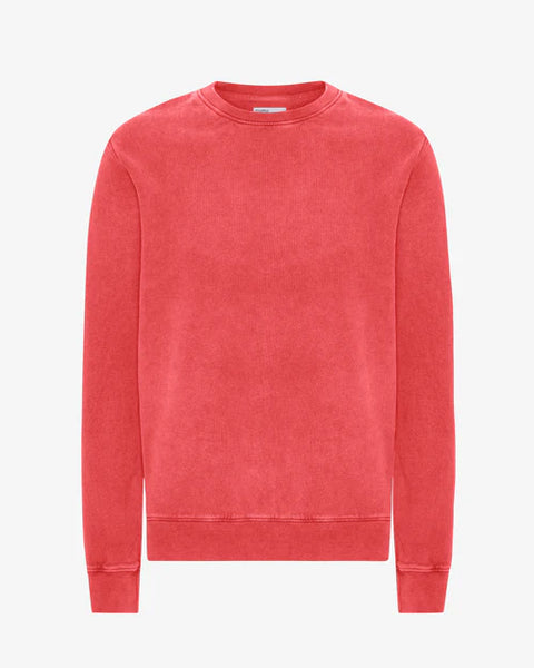 Colorful Standard Organic Cotton Mens Sweatshirt - Faded Red