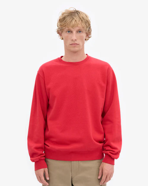 Colorful Standard Organic Sweatshirt - Scarlet Red