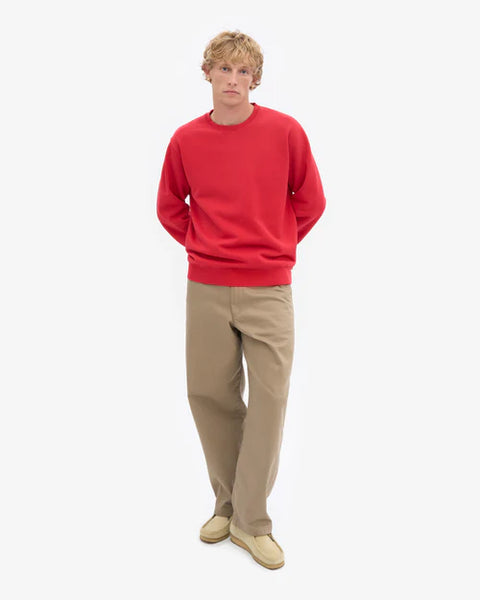 Colorful Standard Organic Sweatshirt - Scarlet Red