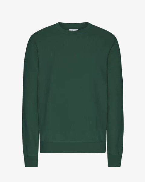 Colorful Standard Organic Mens Sweatshirt - Emerald Green