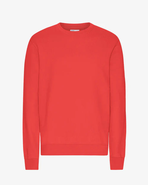 Colorful Standard Sweatshirt - Red Tangerine
