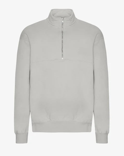 Colorful Standard Quarter Zip - Faded Grey