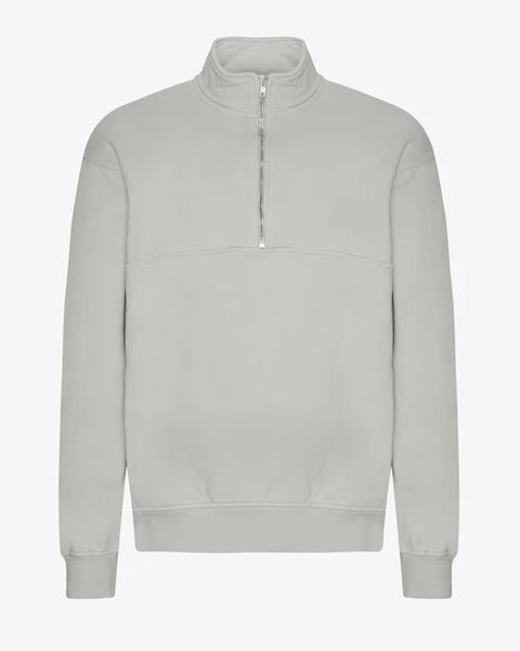 Colorful Standard Quarter Zip - Faded Grey