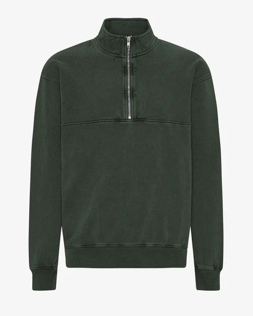 Colorful Standard Quarter Zip - Midnight Forest