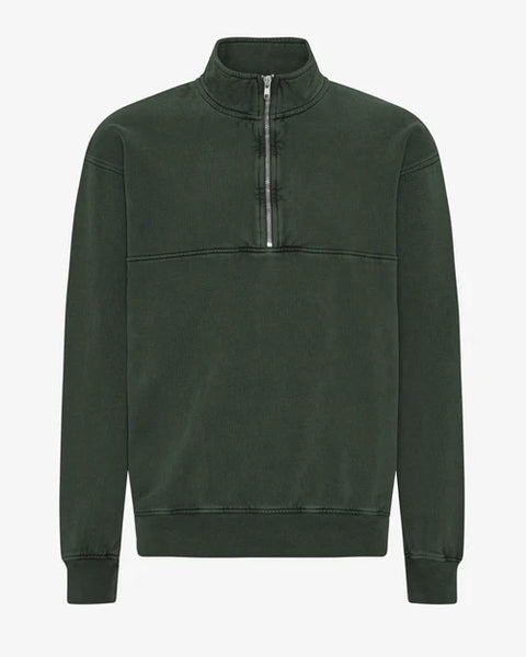 Colorful Standard Quarter Zip - Midnight Forest