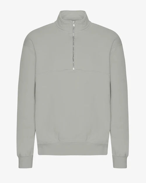 Colorful Standard Organic Quarter Zip - Steel Blue