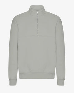 Colorful Standard Organic Quarter Zip - Steel Blue