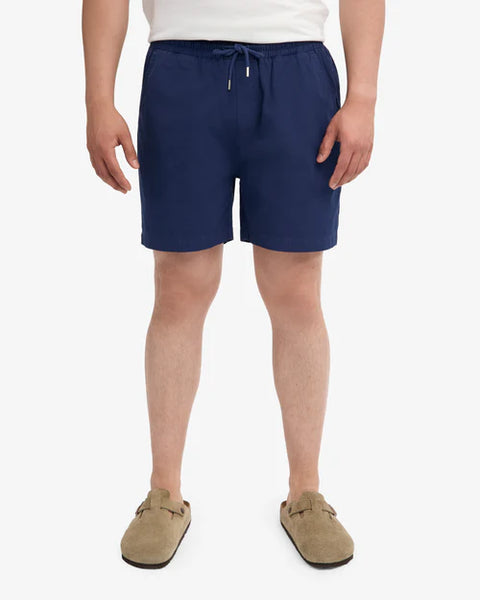Colorful Standard Twill Shorts - Marine Blue