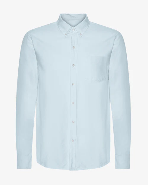 Colorful Standard Organic Button Down L/S Shirt - Polar Blue