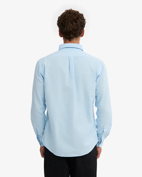 Colorful Standard Organic Button Down L/S Shirt - Polar Blue
