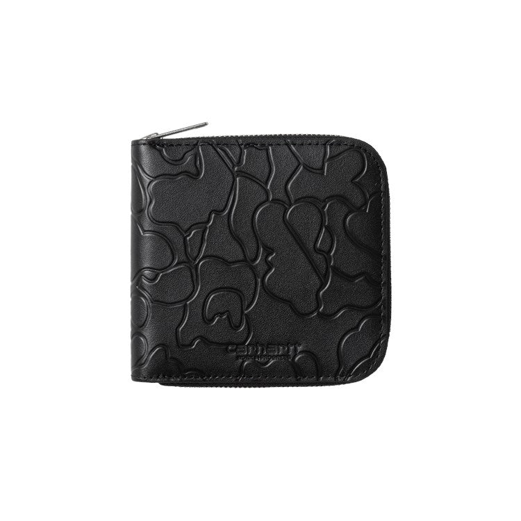Carhartt WIP Camo Duck Wallet - Black/Black