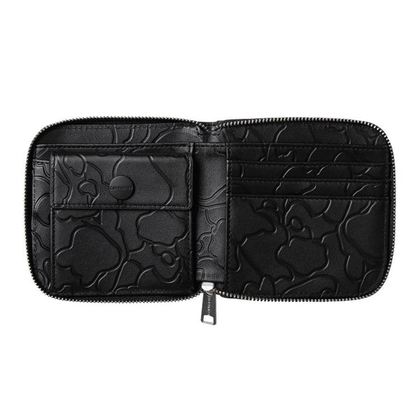 Carhartt WIP Camo Duck Wallet - Black/Black