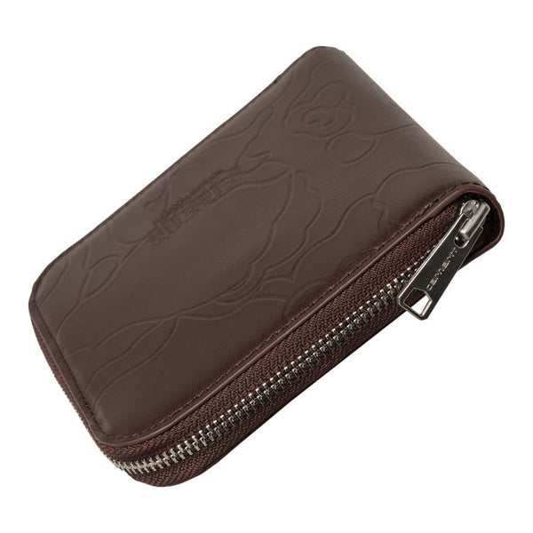 Carhartt WIP Camo Duck Wallet - Palisander/Silver