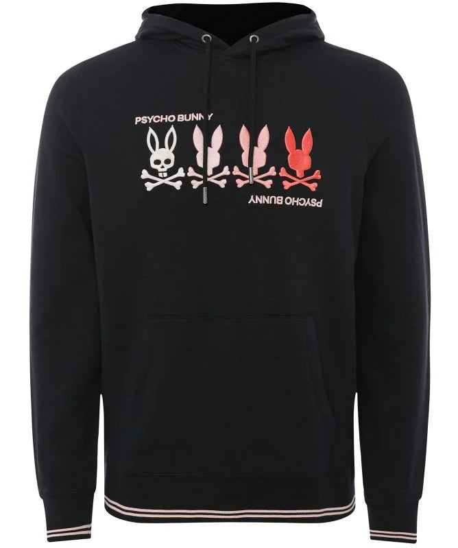 Psycho Bunny Oceania Hoodie (Black)