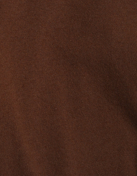 Colorful Standard Merino Wool Crew - Coffee Brown