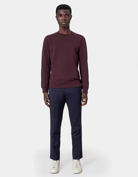 Colorful Standard Organic Sweatshirt - Oxblood Red