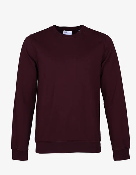 Colorful Standard Organic Sweatshirt - Oxblood Red