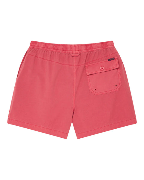 Deus Ex Machina Sandbar Garment Dyed Shorts - Melon Red