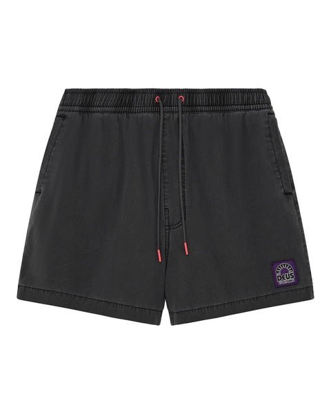 Deus Ex Machina Garment Dyed Sandbar Shorts - Anthracite