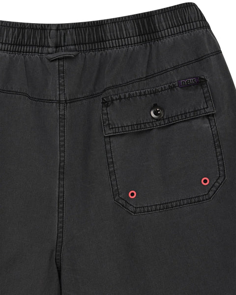 Deus Ex Machina Garment Dyed Sandbar Shorts - Anthracite