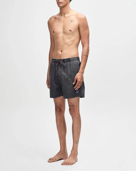 Deus Ex Machina Garment Dyed Sandbar Shorts - Anthracite