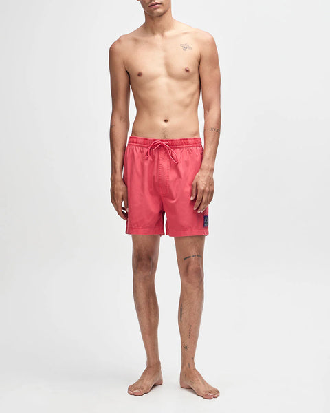 Deus Ex Machina Sandbar Garment Dyed Shorts - Melon Red
