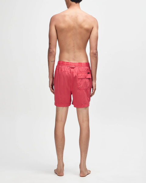 Deus Ex Machina Sandbar Garment Dyed Shorts - Melon Red