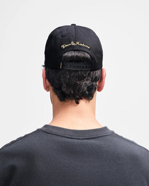 Deus Ex Machina Knucklebones Cap - Black