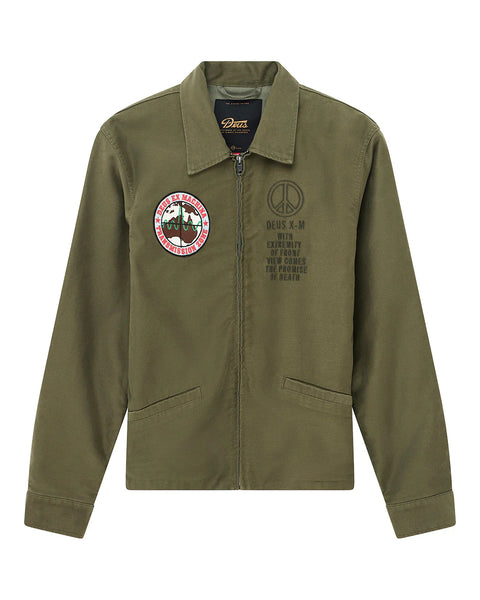 Deus Ex Machina Fugazi Souvenir Jacket - Pine Green
