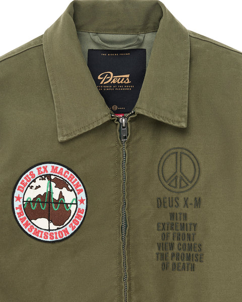 Deus Ex Machina Fugazi Souvenir Jacket - Pine Green