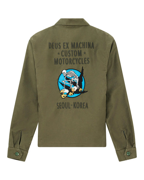 Deus Ex Machina Fugazi Souvenir Jacket - Pine Green